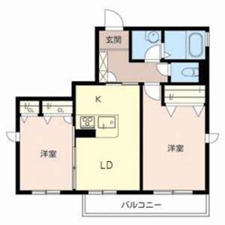 シャーメゾン　白扇の物件間取画像